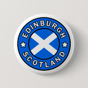 Bóton Redondo 5.08cm Edimburgo Escócia