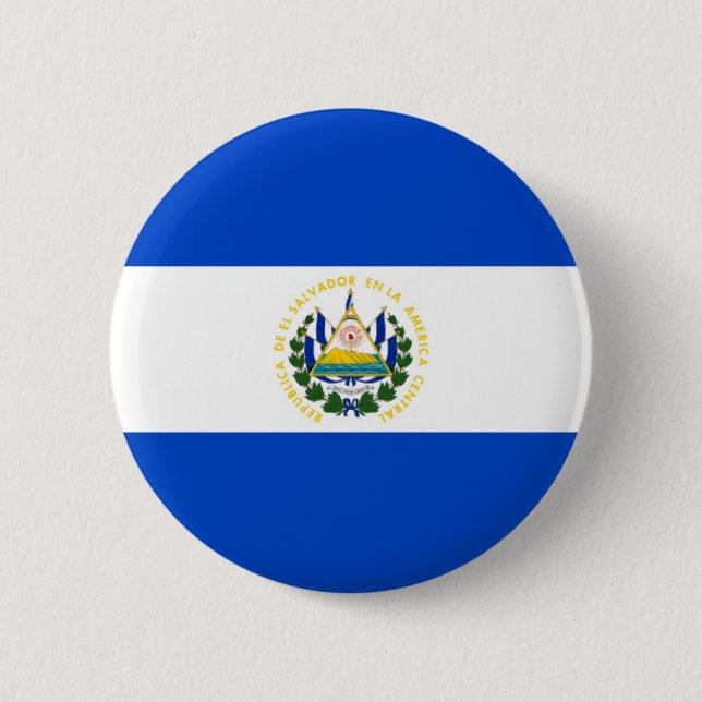 Bóton Redondo 5.08cm El Salvador (Frente)