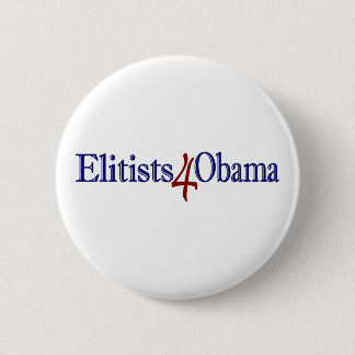 Bóton Redondo 5.08cm Elitistas 4 Obama