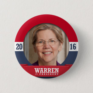 BÓTON REDONDO 5.08CM ELIZABETH WARREN 2016
