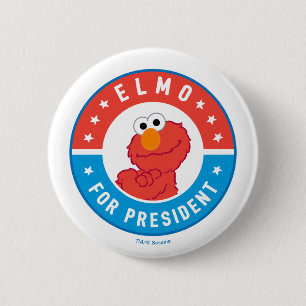 Bóton Redondo 5.08cm Elmo para Presidente Insígnia