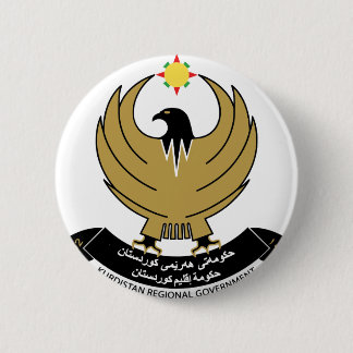 Bóton Redondo 5.08cm emblema do kurdistan