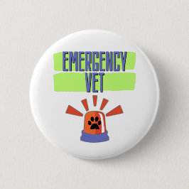 Bóton Redondo 5.08cm Emergency Vet – Veterinary Emergency Design