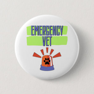 Bóton Redondo 5.08cm Emergency Vet – Veterinary Emergency Design