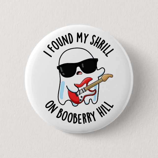 Bóton Redondo 5.08cm Encontrei Meu Churrasco No Booberry Hill Engraçado (Frente)
