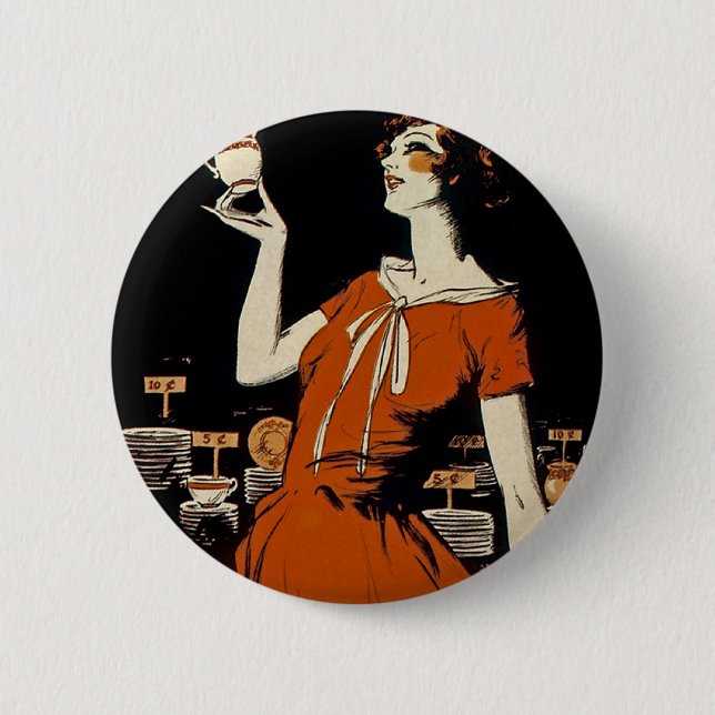 Bóton Redondo 5.08cm Encontrei Um Milhão De Dólares (Frente)