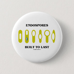 Bóton Redondo 5.08cm Endospores construiu ao último (a atitude