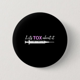 Bóton Redondo 5.08cm Enfermeiro Estético Botox Injetor Cosmético Enferm