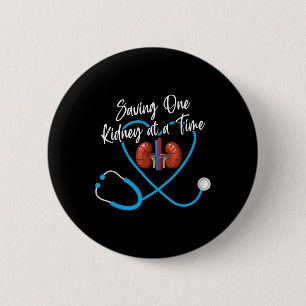 Bóton Redondo 5.08cm Enfermeiro Nefrologia Insuficiência Renal Enfermag