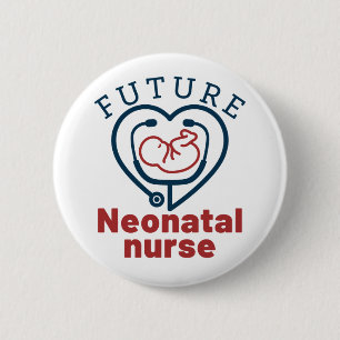 Bóton Redondo 5.08cm Enfermeiro Neonatal Futuro