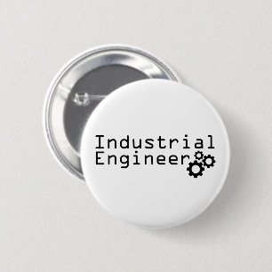 Bóton Redondo 5.08cm Engenharia Industrial Engenheiro Engraçado