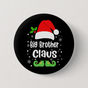 Bóton Redondo 5.08cm Engraçado Big Brother Claus Elf