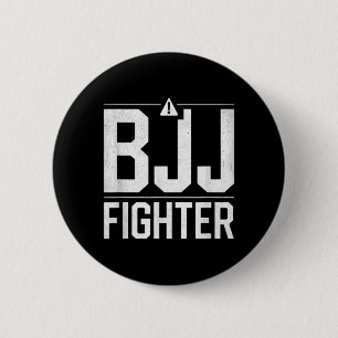 Bóton Redondo 5.08cm Engraçado BJJ Jiu Jitsu Brasileiro Lutador de BJJ
