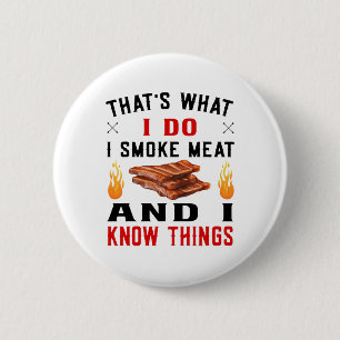Bóton Redondo 5.08cm Engraçado Pitmaster Byrbecue Ribs - Eu Fumo Churra