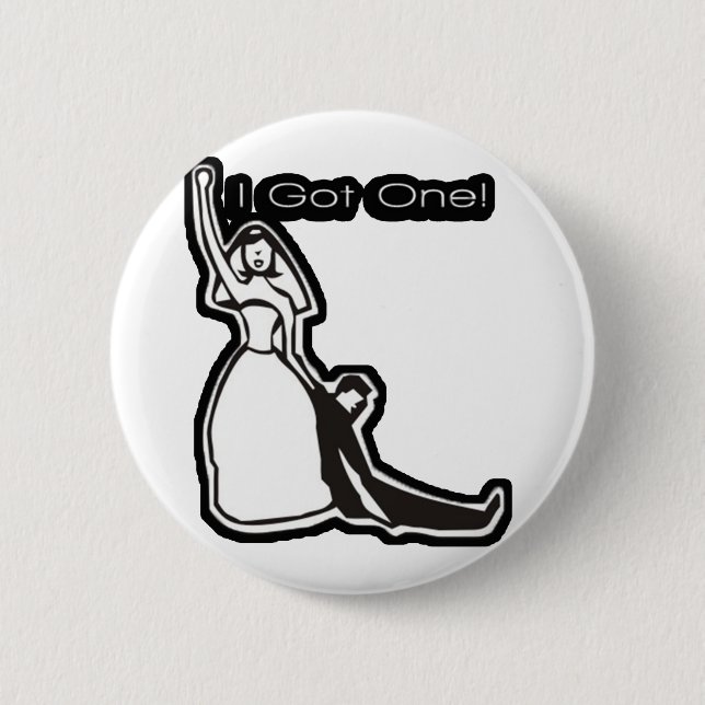 Bóton Redondo 5.08cm Engraçado, Tenho Um (Frente)