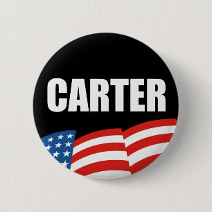 Bóton Redondo 5.08cm Engrenagem da eleição de JIMMY CARTER