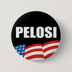 Bóton Redondo 5.08cm Engrenagem da eleição de NANCY PELOSI