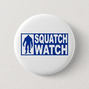 Bóton Redondo 5.08cm Engrenagem engraçada do RELÓGIO de SQUATCH -