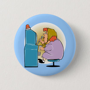 Bóton Redondo 5.08cm Entalhes do slot machine - jogo a ganhar