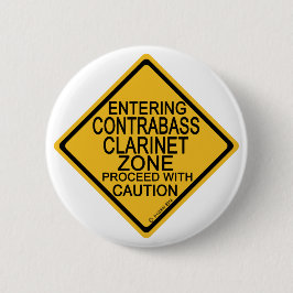 Bóton Redondo 5.08cm Entrando na zona Clarinet do Contrabass
