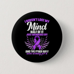 Bóton Redondo 5.08cm Epilepsy Mind - Sobrevivente de Epilepsia Conscien
