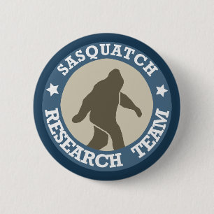 Bóton Redondo 5.08cm Equipa de investigação de Sasquatch