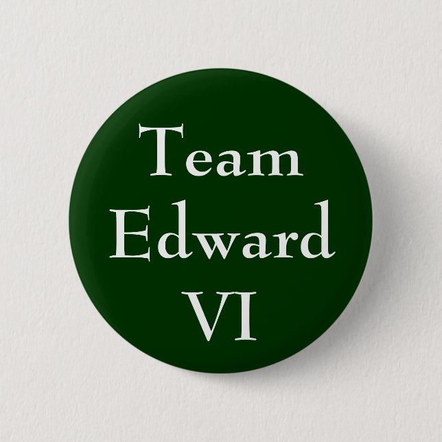 Bóton Redondo 5.08cm Equipe Edward VI (Frente)