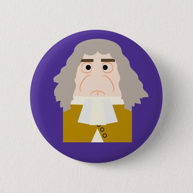 Bóton Redondo 5.08cm Equipe James VII e James II (Frente)