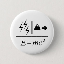 Bóton Redondo 5.08cm Equivalência de energia em massa
