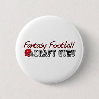 Bóton Redondo 5.08cm Esboço Guru do futebol da fantasia