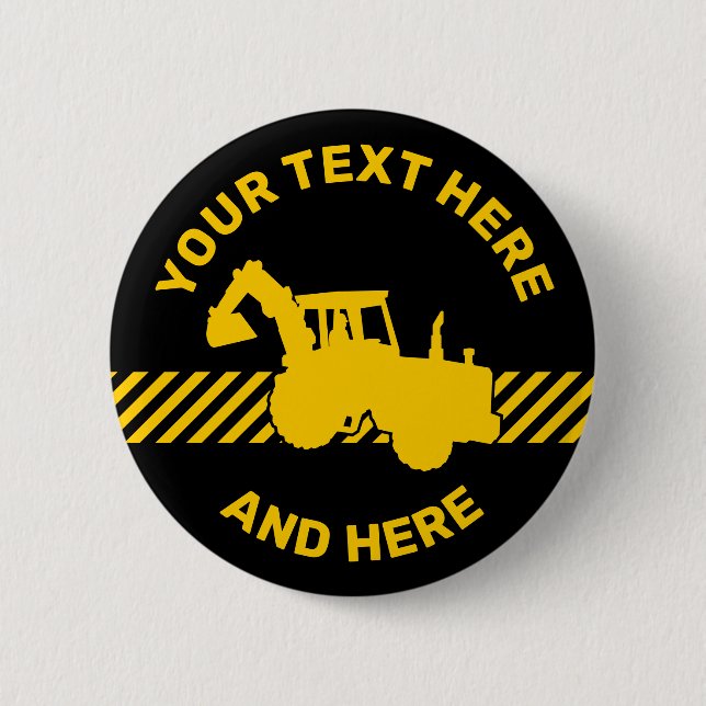 Bóton Redondo 5.08cm Escavador (Frente)