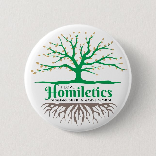 Bóton Redondo 5.08cm Escavando mais fundo (Frente)