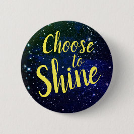 Bóton Redondo 5.08cm Escolher Shine Stars Cosmos