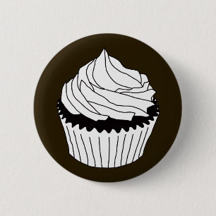 Bóton Redondo 5.08cm Escrivores do cupcake