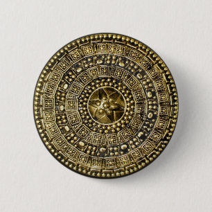 Bóton Redondo 5.08cm Escudo Romano