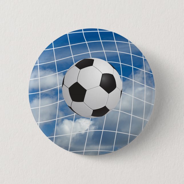 Bóton Redondo 5.08cm Esfera de futebol (Frente)