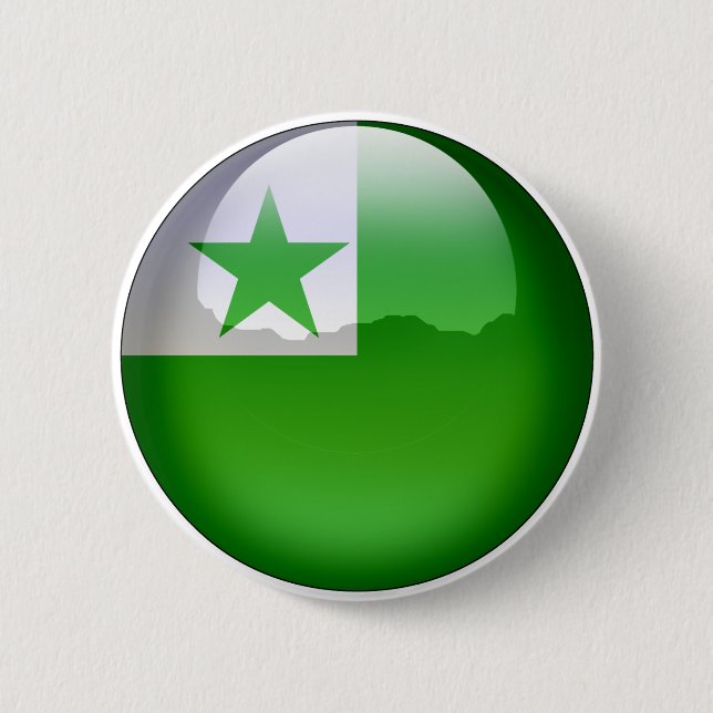 Bóton Redondo 5.08cm EspFlagJewel (Frente)