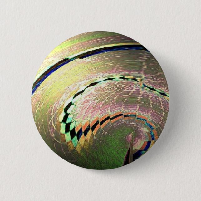 Bóton Redondo 5.08cm Espiral 15 do botão (Frente)