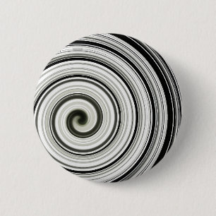 Bóton Redondo 5.08cm Espiral branca e negra