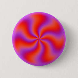 Bóton Redondo 5.08cm Espiral Hipnótica Ilusão Óptica Neon Engraçado