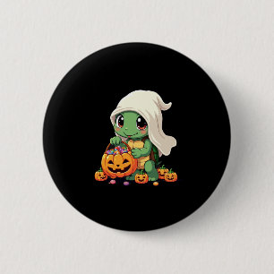 Bóton Redondo 5.08cm Espírito de Tartaruga do Halloween com Doces (3)