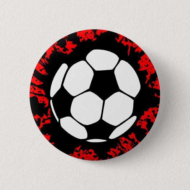 Bóton Redondo 5.08cm esplendor de futebol. (Frente)