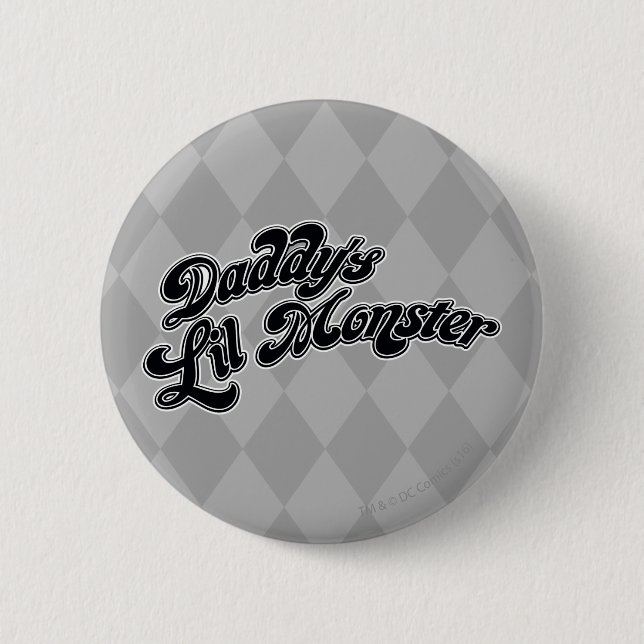 Bóton Redondo 5.08cm Esquadrão Suicida | Monstro do Pai (Frente)