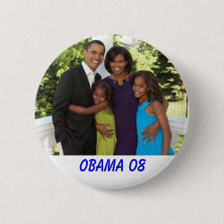 Bóton Redondo 5.08cm essence-magazine-the-obama-family-2, OBAMA 08