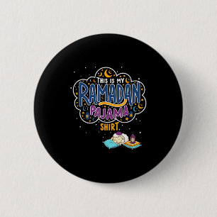 Bóton Redondo 5.08cm Esta é uma camisa de pijama do ramadão ovelha dorm