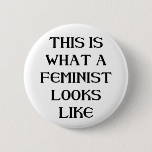 Bóton Redondo 5.08cm Esta feminista