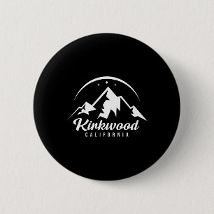 Bóton Redondo 5.08cm Estação de esqui Kirkwood Califórnia Esqui Snowboa