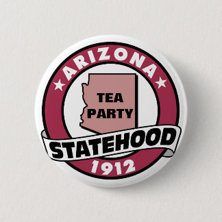 BÓTON REDONDO 5.08CM ESTADO DO TEA PARTY DA ARIZONA