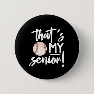 Bóton Redondo 5.08cm Este é o meu Mais velho de baseball Mãe 2025 Mais 