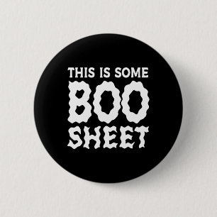 Bóton Redondo 5.08cm Este É Um Brinde De Boo Sheet Halloween.